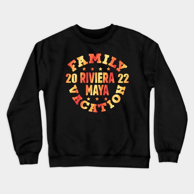 Riviera Maya 2022 Crewneck Sweatshirt by colorsplash